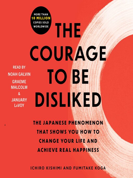Couverture de The Courage to Be Disliked